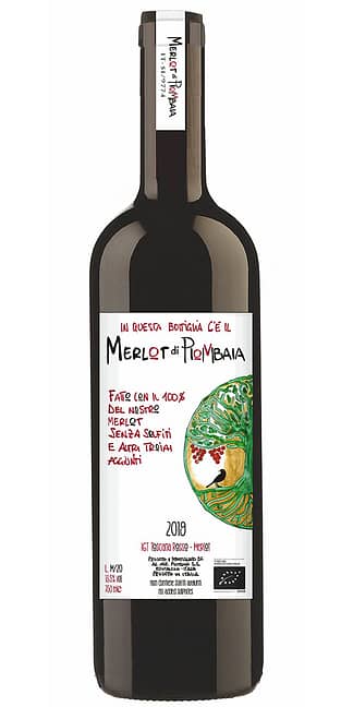 vino merlot 2019 piombaia
