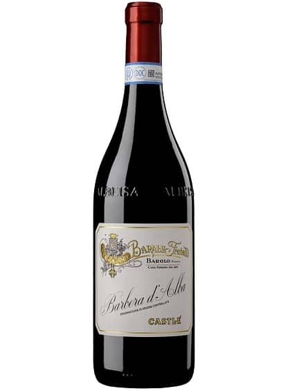 vino barbera d'alba castlè