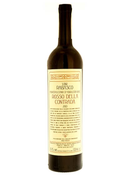 vino rosso abruzzese Montepulciano Rosso della Contrada Rabasco